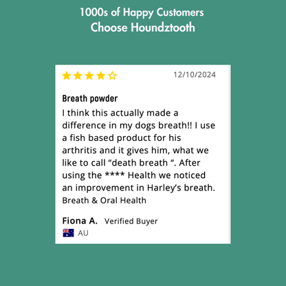 Houndztooth Breath & Oral Health