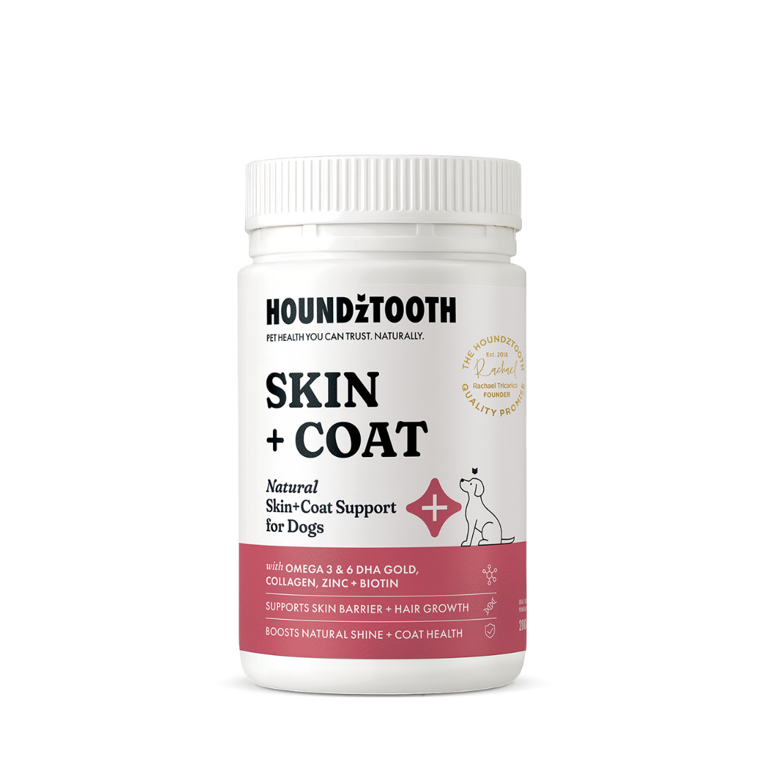 Houdztooth Coat, Skin & Nails
