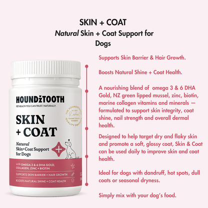 Houdztooth Coat, Skin & Nails