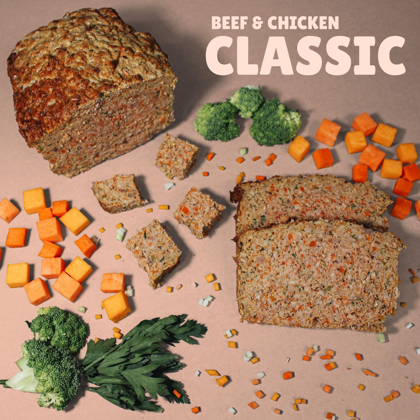 Classic Chicken and Beef and Vegetable Loaf image 0