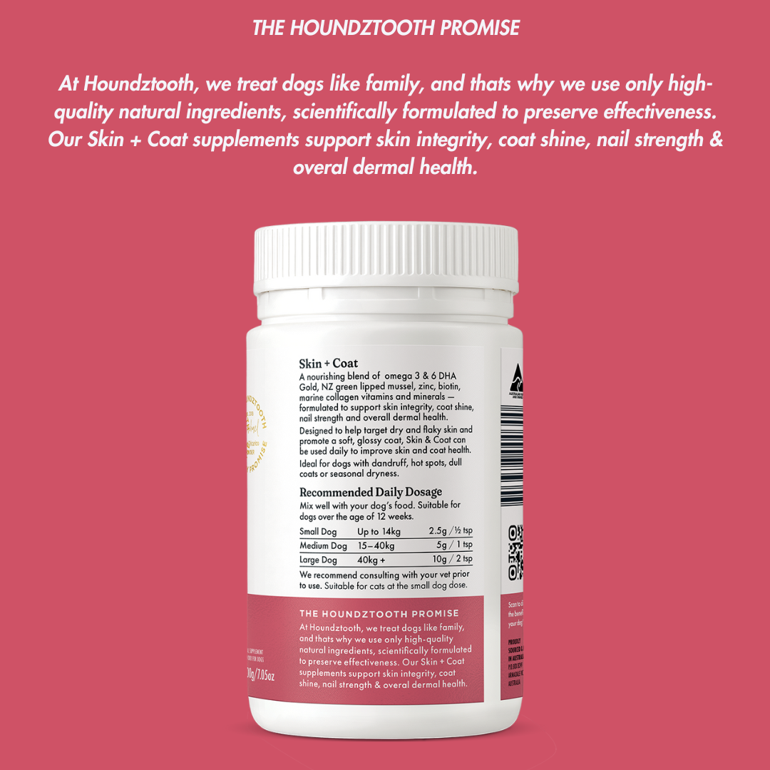 Houdztooth Coat, Skin & Nails