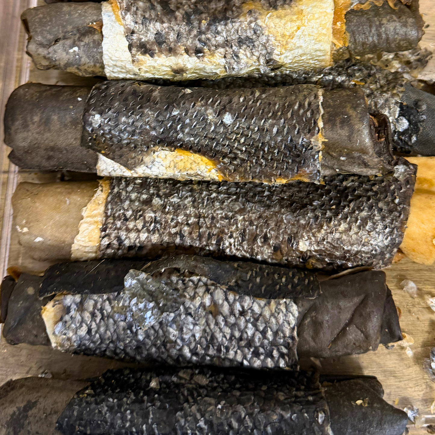 Salmon & Shark Skin Wrap