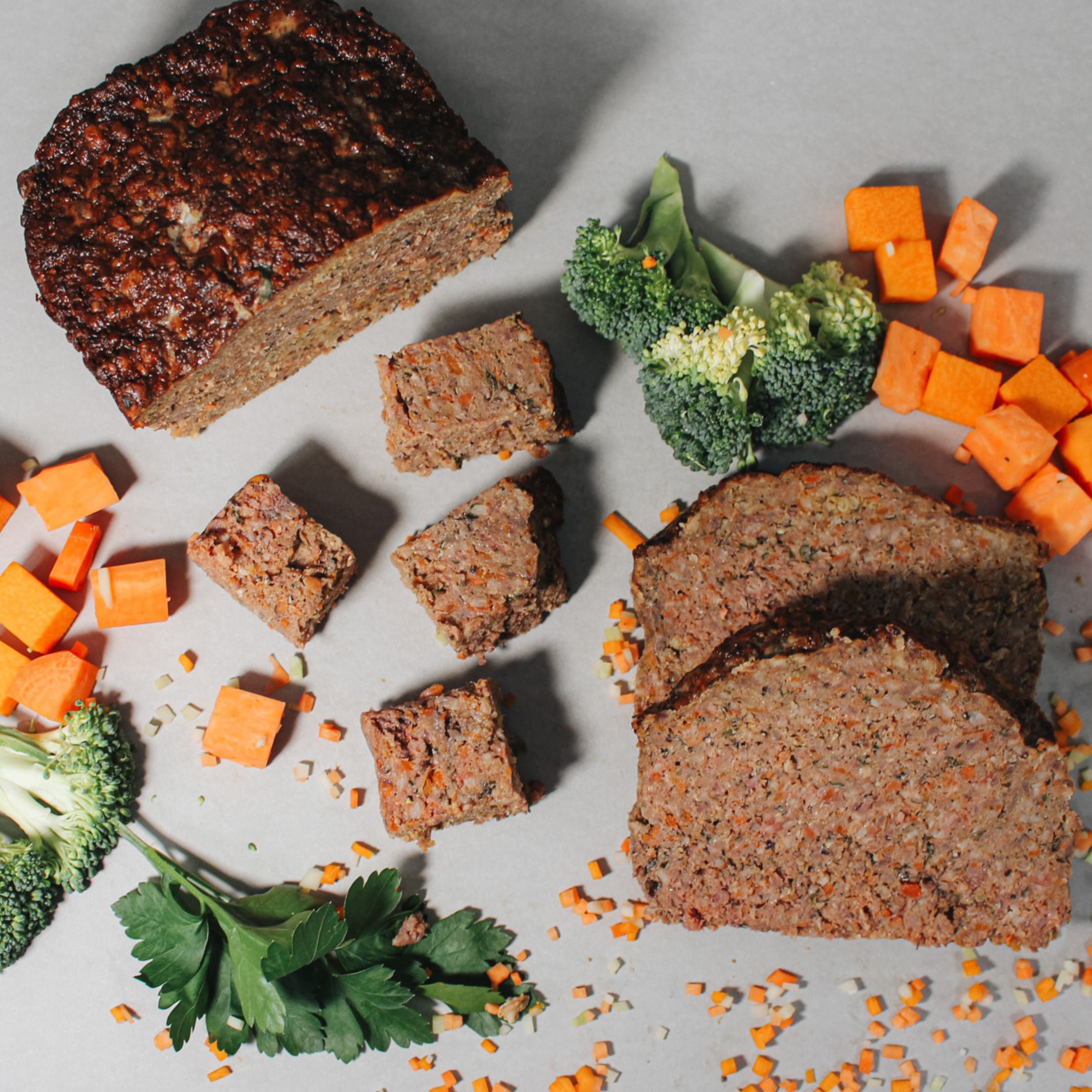 Kangaroo and Vegetable Loaf