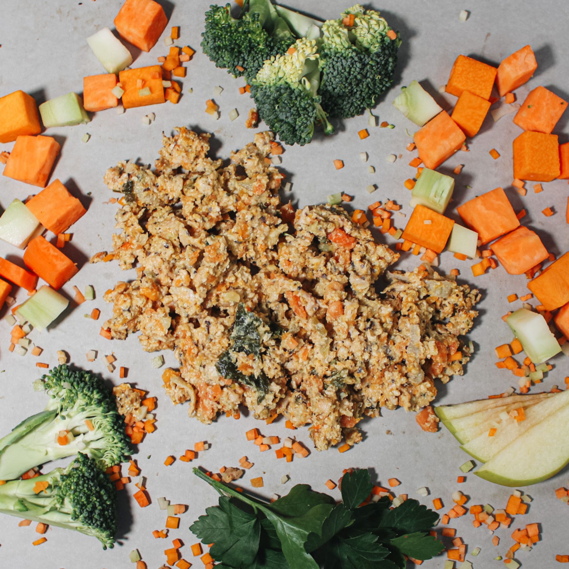 Premium Chicken and Vegetable Meal