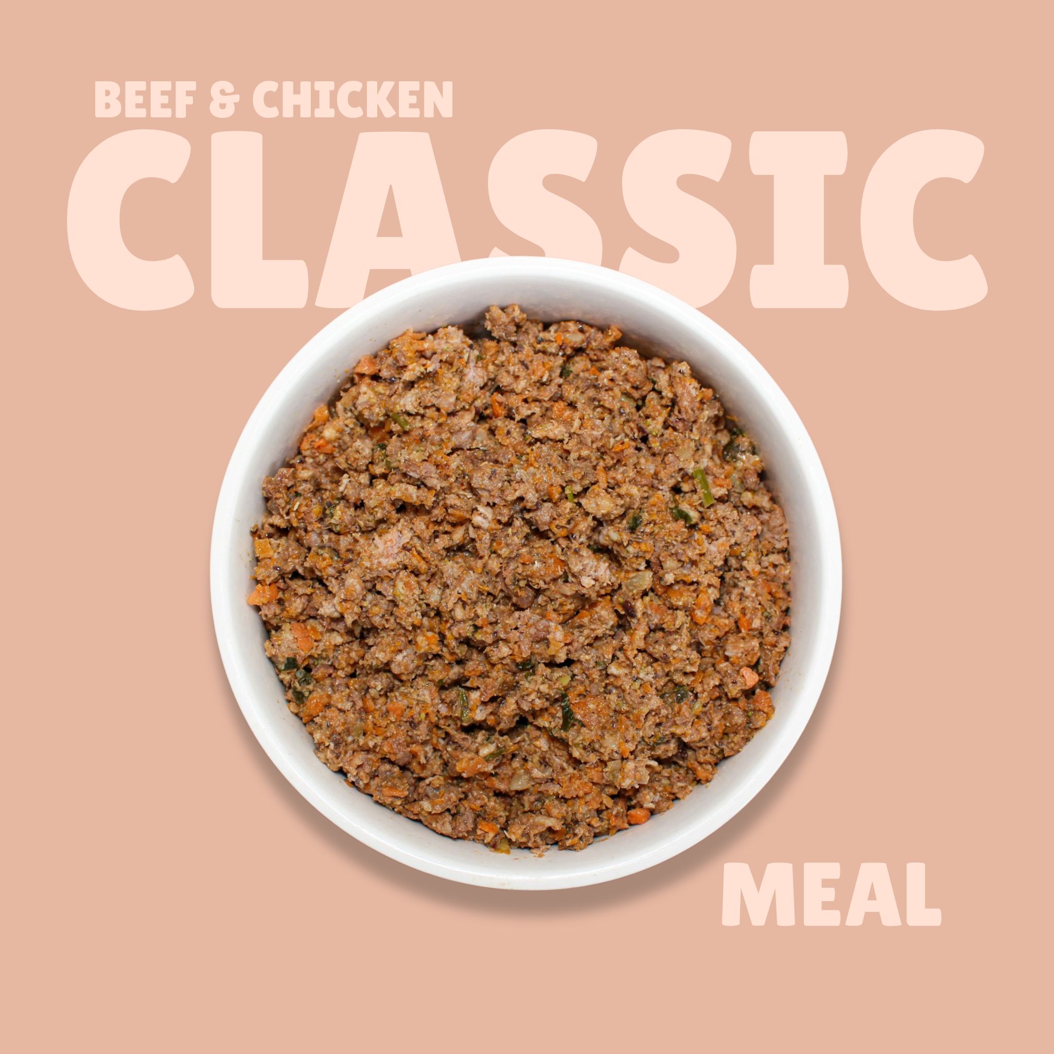 Classic Beef, Chicken, and Veg Meal