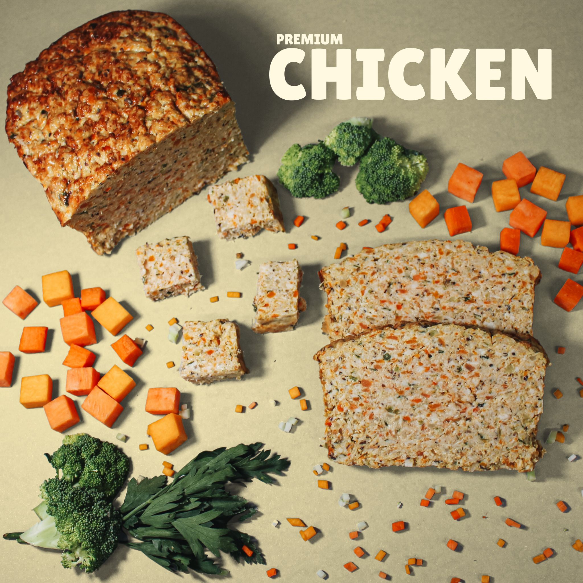 Premium Chicken & Veg Loaf