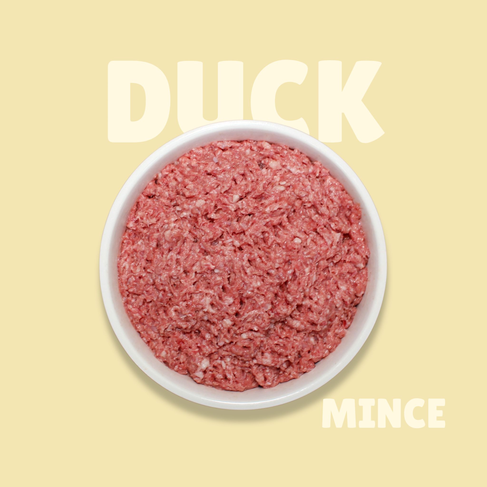Duck Mince with Bone