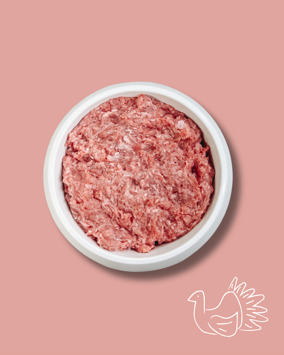 Turkey Mince With Bone